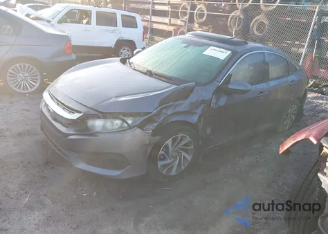 2016 Honda Civic Ex из США, поврежденный, VIN 19XFC2F76GE048024